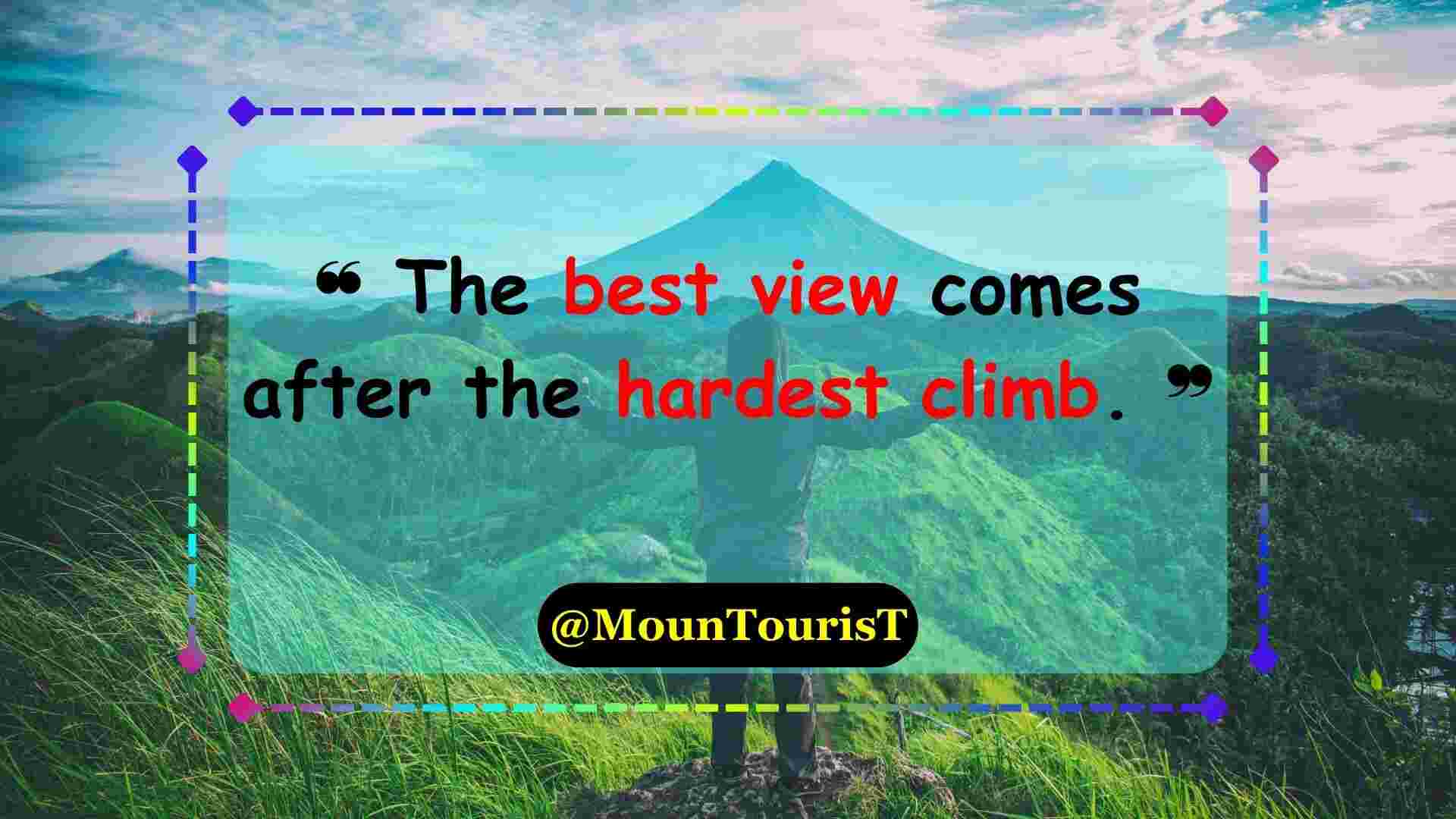 Mountain Adventure Quotes