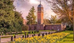 image of walton hall park front view picture